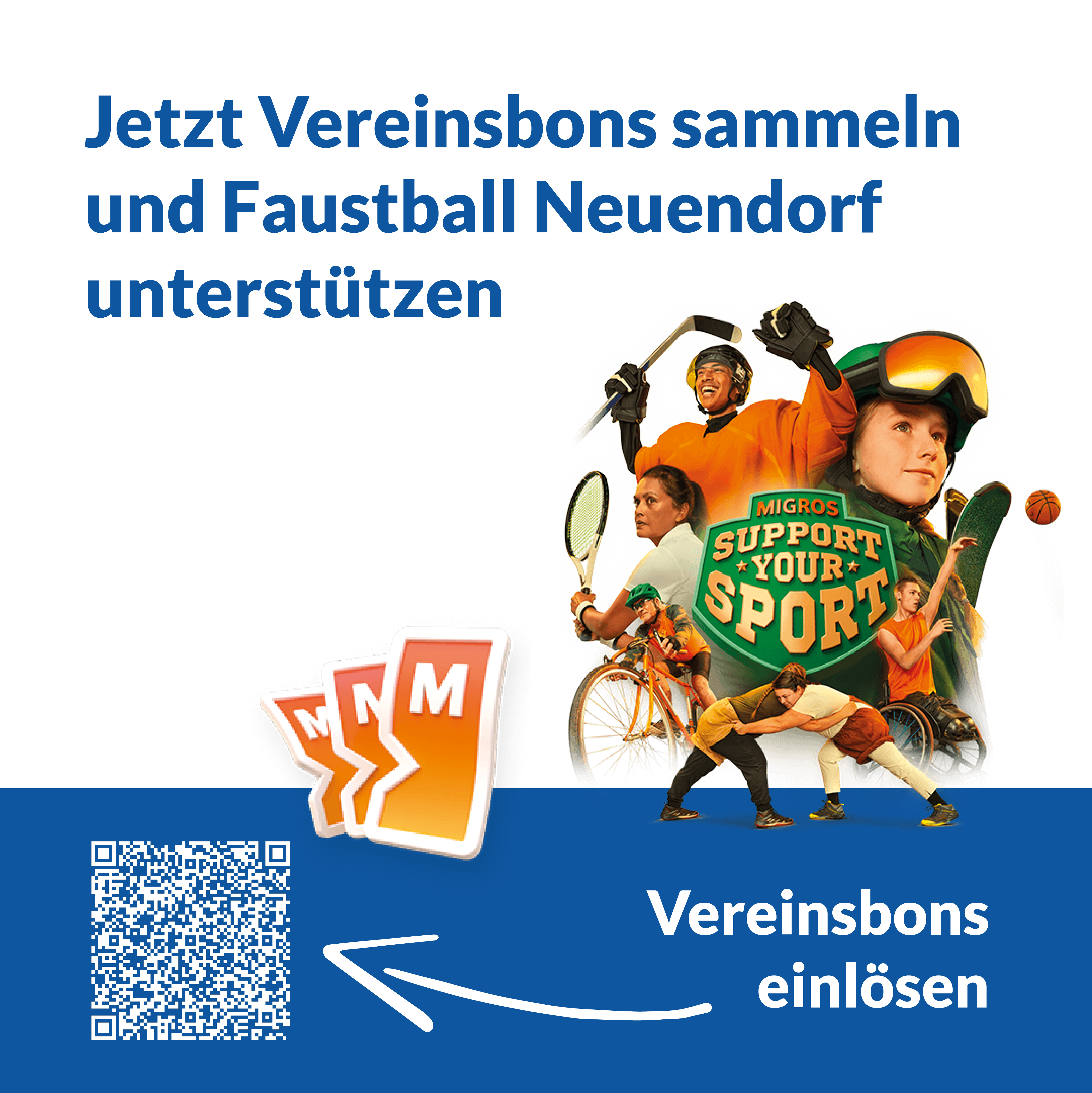 Auf die Plätze, fertig, los: „Support your Sport“