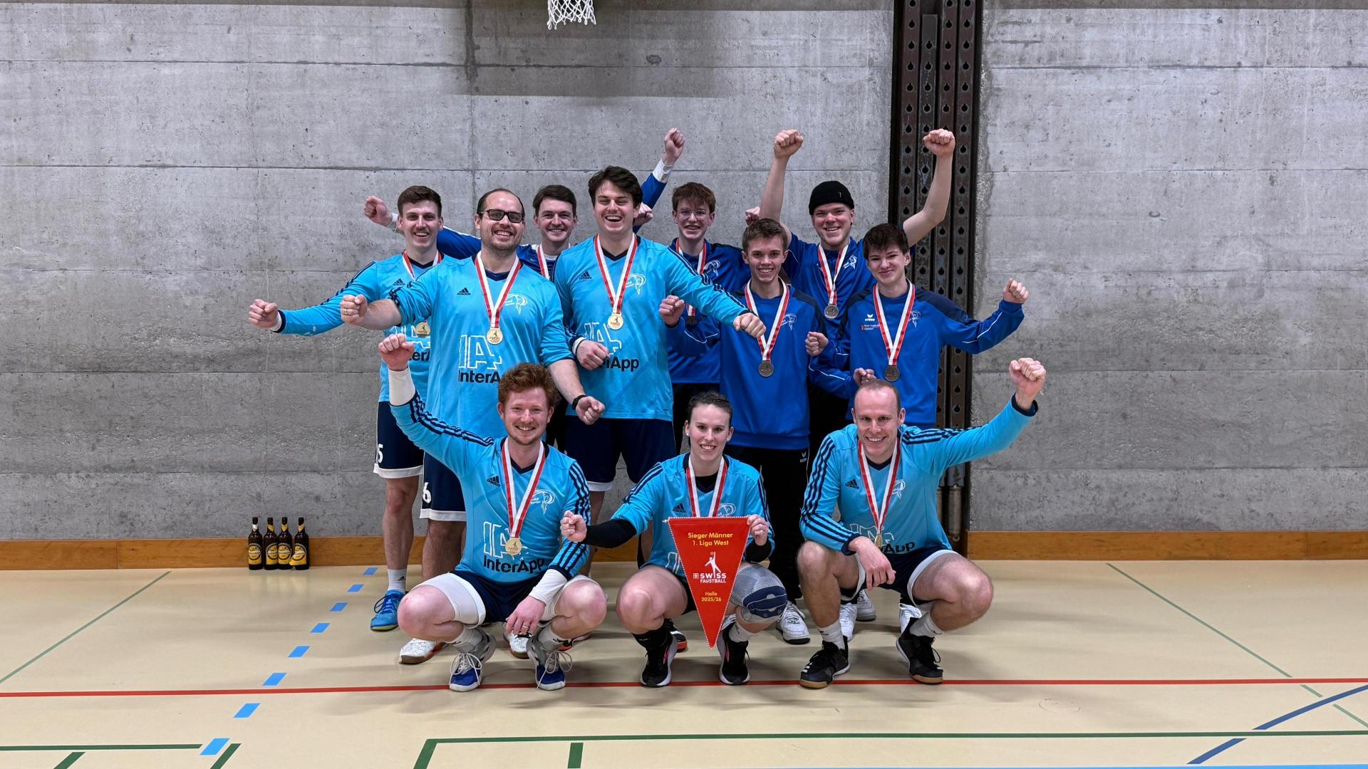 Gold, Bronze und Aufstieg zum Abschluss der 1.Liga Saison